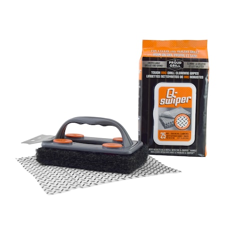 Proud Grill Co Proud Grill Q-Swiper Grill Cleaning Kit 7 in. H X 3 in. L X 3.4 in. W 26 pc 1251C